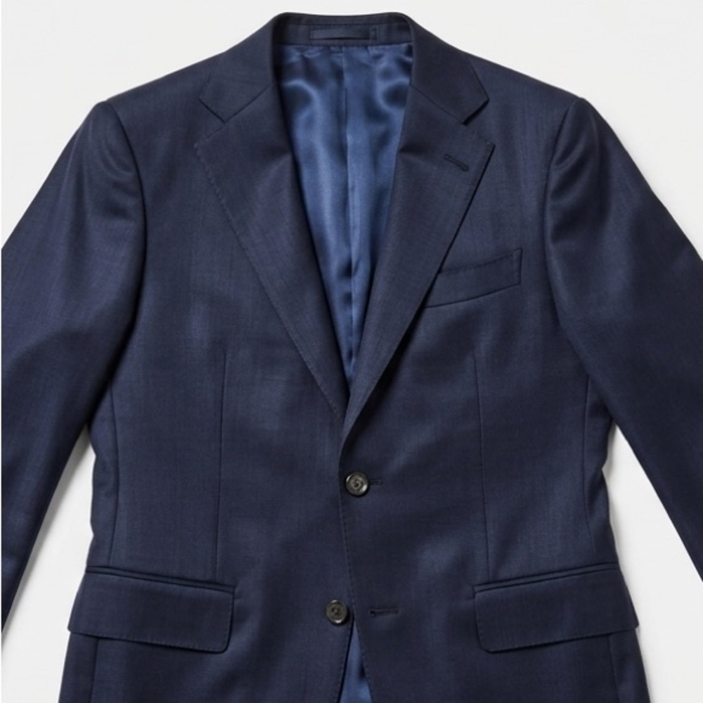 *SOLD* Suitsupply Blue Line Navy Men's Blazer Pure Wool Super 110 (36R)